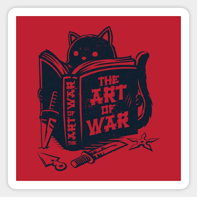 The Art of War Sticker by Tobe_Fonseca